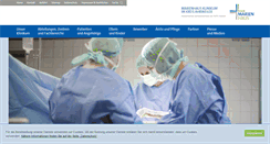 Desktop Screenshot of marienhaus-klinikum-ahr.de